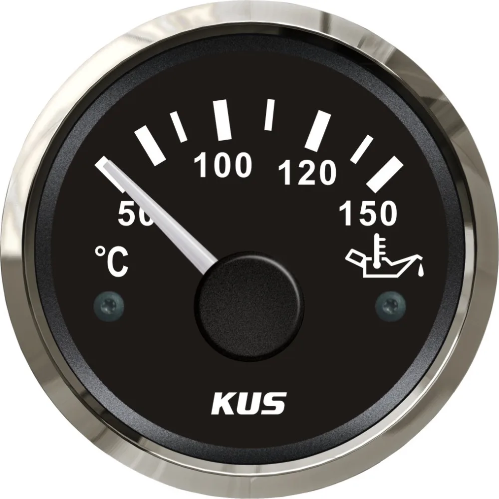 KUS 52mm(2") Car Oil Temp Temperature Gauge Meter Indicator 50 150 12V