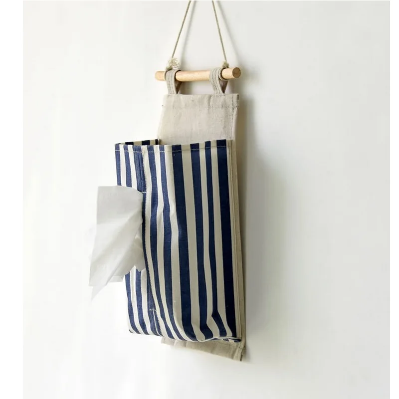 Wall hanging organizer Tissue bag Toilet paper holder Tissue box holder