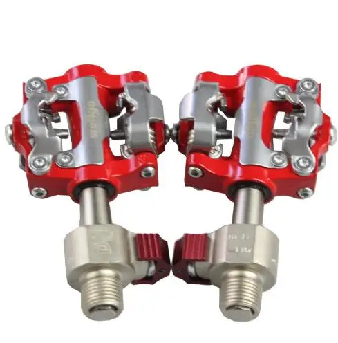 

Wellgo QRD-WPD-M19 Mountain Bike Pedals MTB Quick Release Pedal Aluminium Alloy 6061 CNC Self-locking pedals