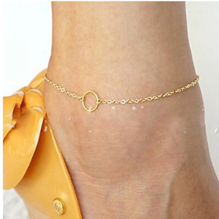 simple ankle bracelets