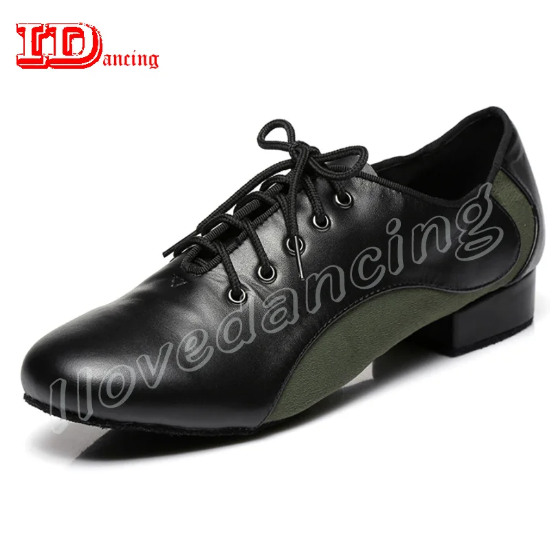 

Latin Men's Dance Shoes Ballroom Men Shoes Salas Dance Shoes Man's Black Shoes Low Heel Fashion Design Comfortable