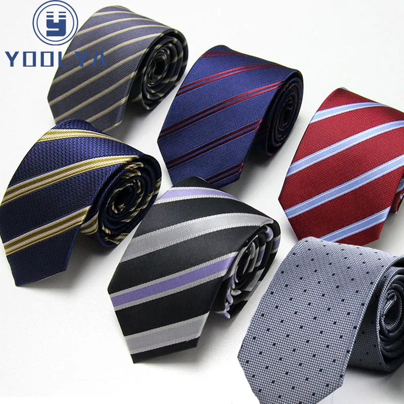 

Men Tie Fashion 7cm Men's Classic Luxury Jacquard Neckties Factory Seller Bridegroom Business Wedding Accessories Shirt Neck Tie