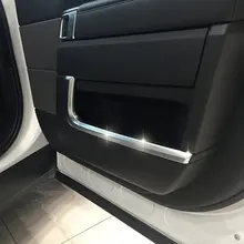 4pcs/set Car Interior Accessories Side Door Molding Trim For Land Rover Range Rover Sport 2014 2015 2016 2017 Styling ABS Chrome 4pcs/set Car Interior Accessories Side Door Molding Trim For Land Rover Range Rover Sport 2014 2015 2016 2017 Styling ABS Chrome
