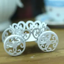 Украшение Белая металлическая железная подставка под пирожные сковорода для торта тарелка для фруктов Западный поддон