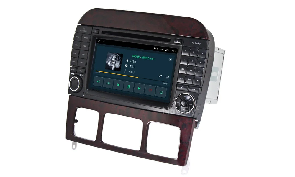 Clearance 2 Din 2G+32G Android 9.1 Car Radio GPS for Mercedes Benz W220 W215 S280 S320 S350 S400 S Class with DVD multimedia player WIFI 7