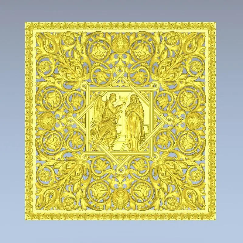 

High quality New 3D model for cnc 3D carved figure sculpture machine in STL file format European window