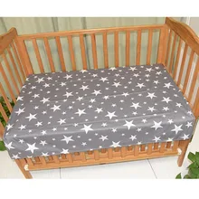 Детская кровать лист хлопок новорожденных простыни мультфильм детские защиту окружающей среды реактивной печати 150X90 см