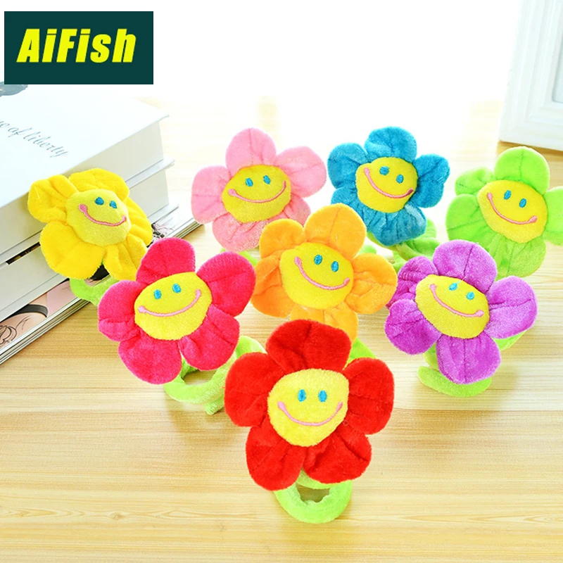 

Curtain Clasps Clip Buckle Flexible Cute Cartoon Smile Sunflower Curtain Tieback Curtain Accessories Holder #50