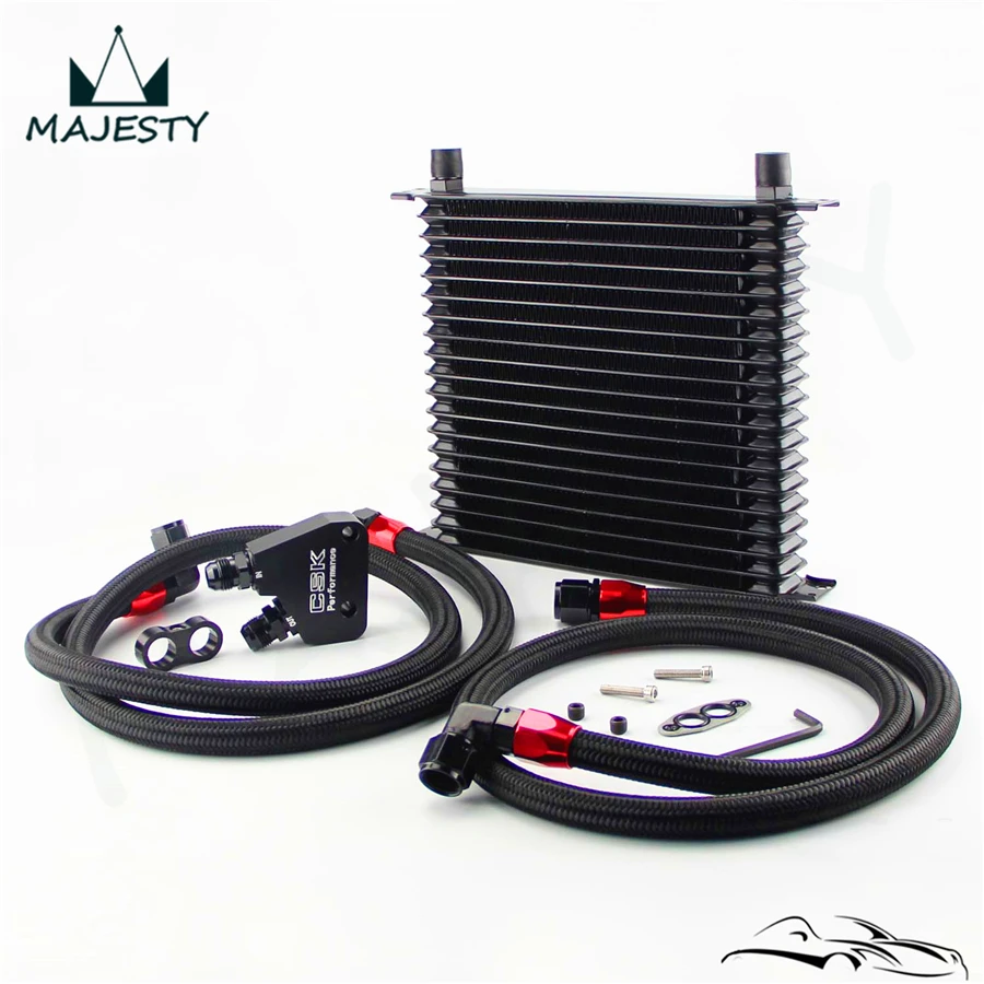19 Row Trust Engine Oil Cooler Kit For LS1 LS2 LS3 LSX VE HSV VZin Fuel Supply & Treatment from