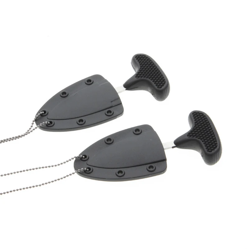 

Mini Double Edge Dagger Fixed Blades Neck Outdoor Camping EDC Survival Tool FP8 OC31