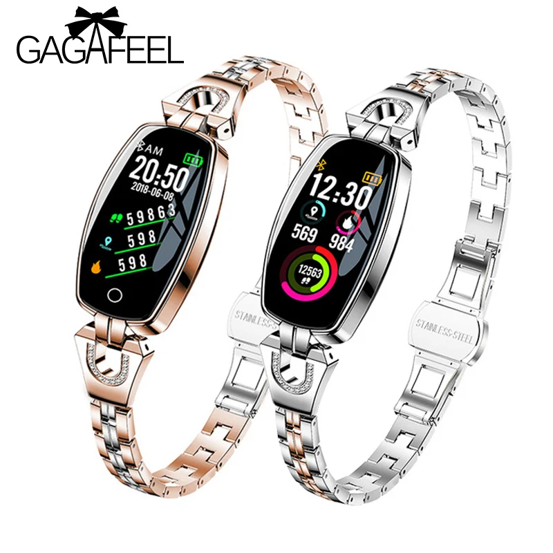 

H8 Smart Watch Women Female Waterproof Heart Rate Monitoring Bluetooth For Android IOS Fitness Girl Ladies Bracelet Smartwatch