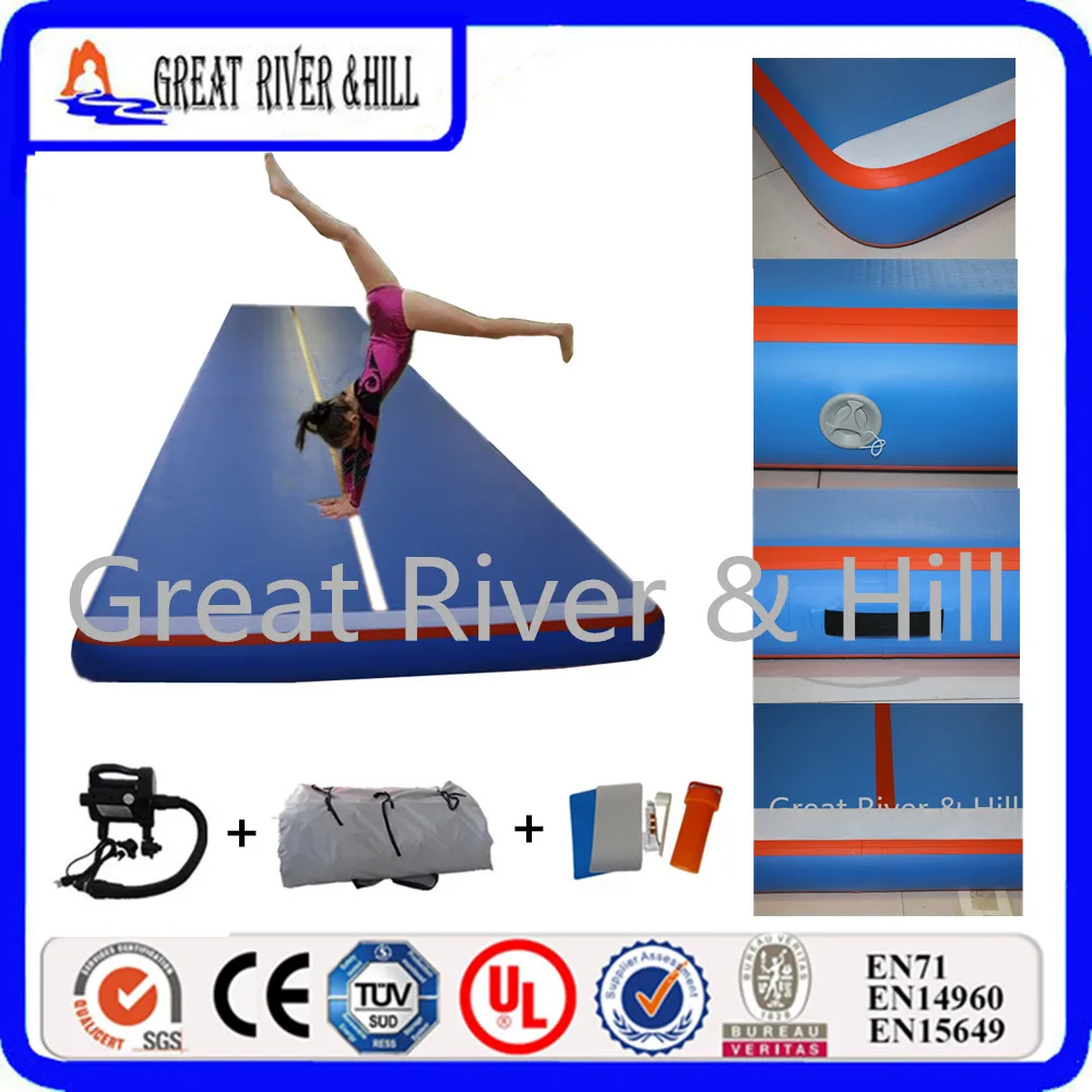 Great river hill air track floor for shool students use with size 8mx2mx20cm | Спорт и развлечения