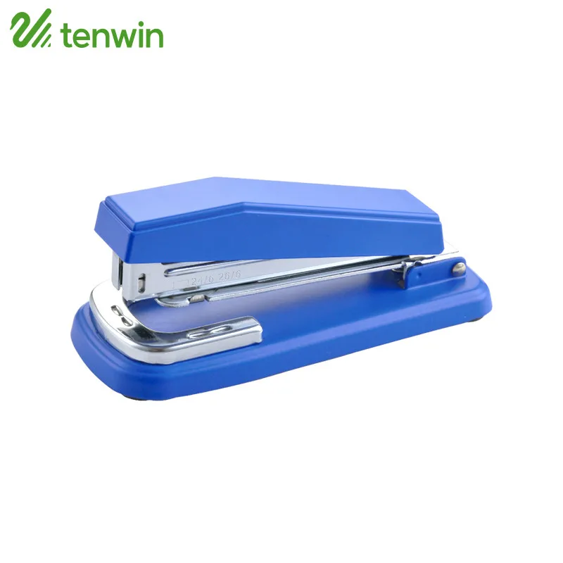 

TENWIN Construction Portable Stapler Medium Sized Rotatable 90 Degree Fashion Stapler 8109 For Office