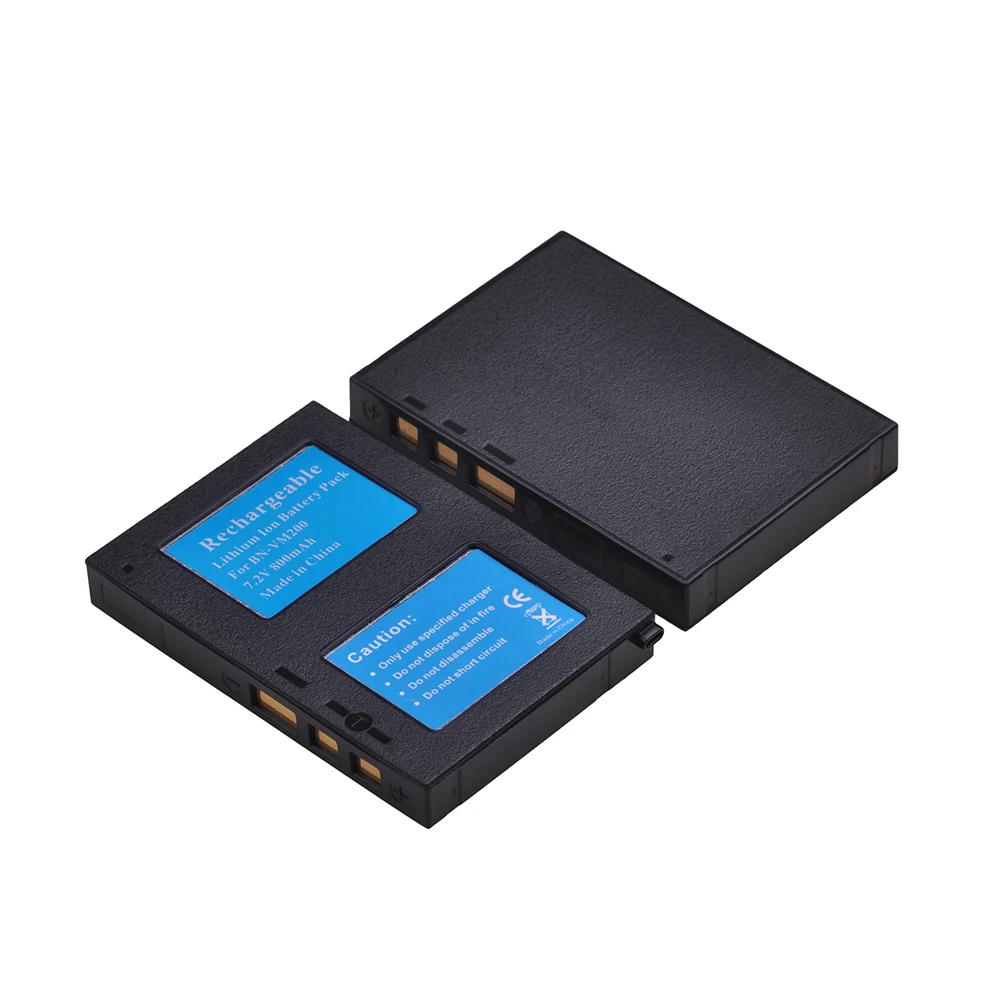 Tectra 2PCS BN VM200 BNVM200 Аккумулятор для JVC GZ MC100 MC100EK MC100EX MC100US MC200|Цифровые аккумуляторы| |