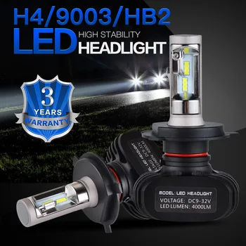 

LED Headlight Bulbs Head Light Lamp Bulbs Mounting Kit For Bombardier Outlander 800 LTD STD XT 2008 ATV Bikes High & Low Beam