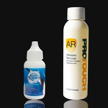 1 бутылка клея кателона+ 1 бутылка AR PROTOUCH средство для удаления клея для кружевного парика Бонд и тупи ленточное наращивание волос