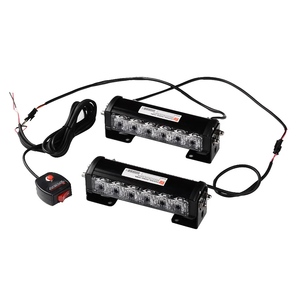 12V Flash Strobe Light Flashing LED Car Warning Lights 36W Emergency