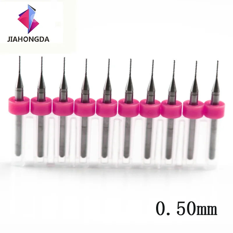 

10pcs/set Milling cutter 3.175 Diameter CNC End Mill Cutter Mini PCB Carbide Router Bits Kit Set 0.5-3.175 mm For Milling Tools