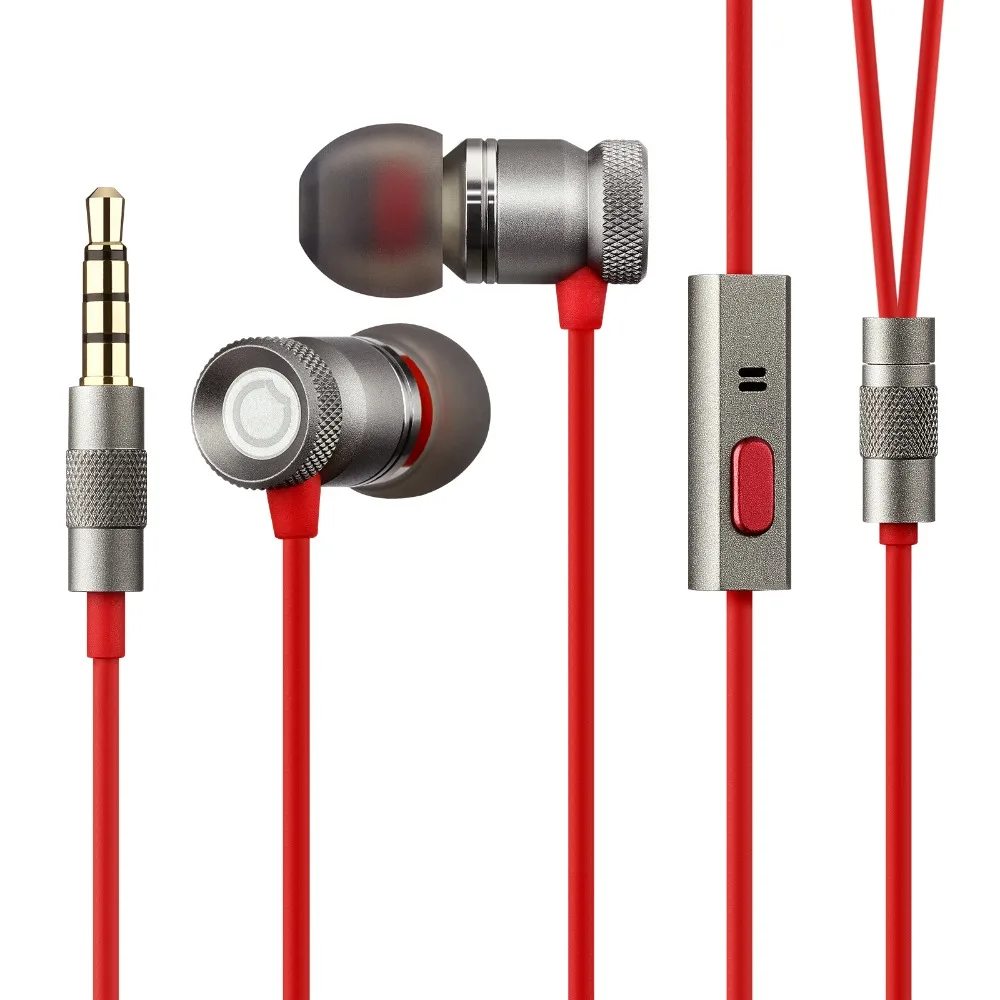 

GGMM Wired Earphone fone de ouvido In-Ear Earphone Noise Canceling Stereo Sound handsfree Earphone With Mic air pods for iphone