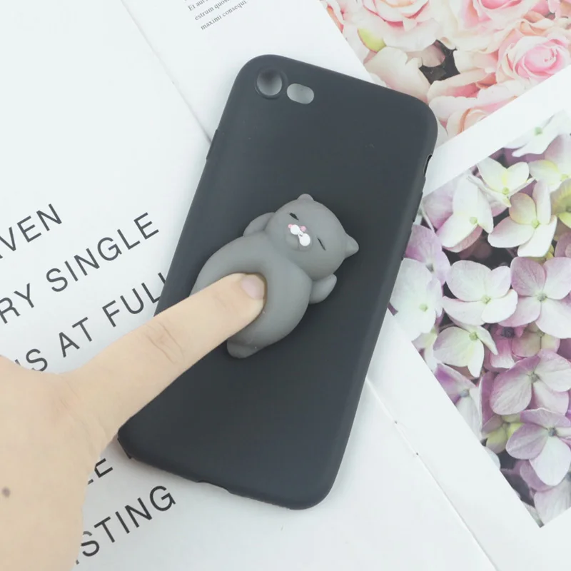 3D мягкий чехол для iphone 11 Pro X XR XS Max 4 4S SE 2020 5S 6 6S Plus 7 8 Plus|case for iphone|cat casecase plus |