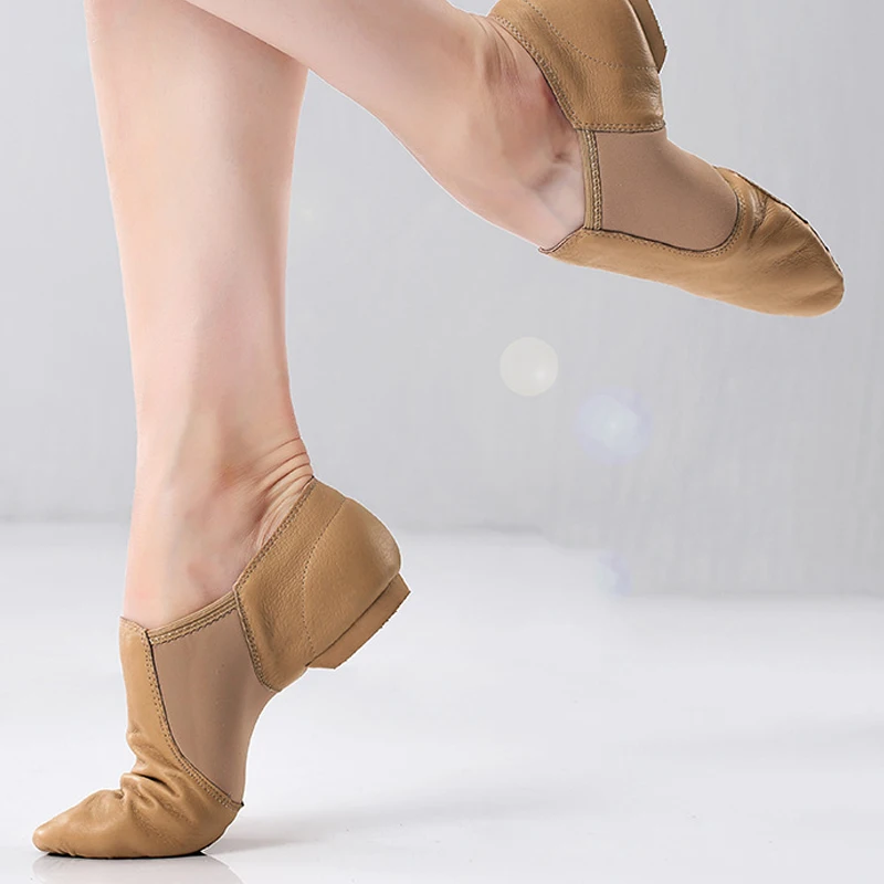 Тянущаяся обувь без шнуровки для джазовых танцев для женщин и мужчин; обувь для упражнений; мягкие балетки; тренировочная обувь; кроссовки