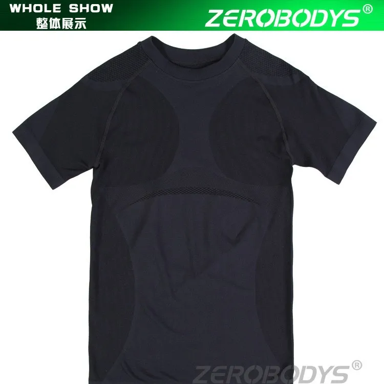 Для мужчин компрессионная футболка для похудения body shaper корректирующая Одежда Фитнес рубашка scuplt мышц живота Пояс Нижнее белье B391