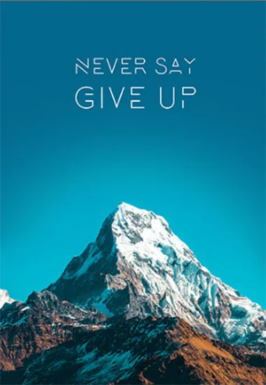 Motivational-Quotes-Never-Give-UP-Paintings-on-Canvas-Nordic-Prints-and-Posters-Mountain-Decoration-Pictures-for (2)