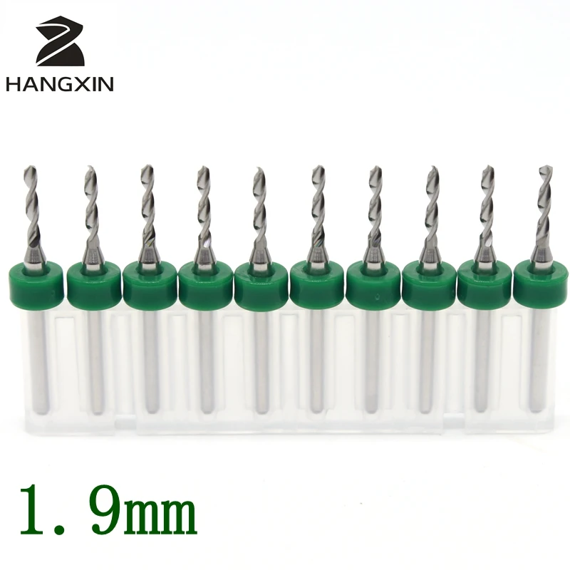 Pcb Drill Kit Tools 1.9mm 10pcs Tungsten Carbide Cnc Routers Wooden