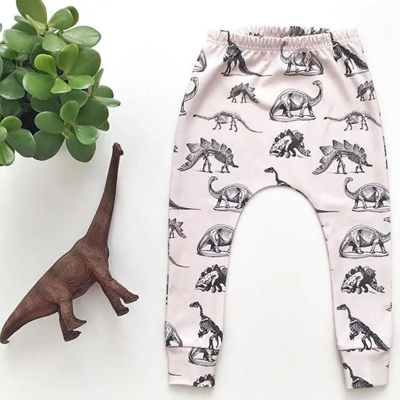 Pant Dinosaur Printing Pants Baby Toddler Boys Girls Cotton Animal