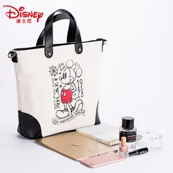 Подлинная disney 90th anniversary Edition Classic PU Multi-function простая холщовая женская сумка холщовая модная Мумия сумка для девочек