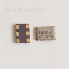 Oscilador de cristal controlado tensão 5070 50.000 mhz 6 p 5*7 6 pés vcxo 50 mhz 50 m ressonador