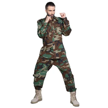 

New shelves of high-quality outdoor recreational sports men's scratch resistant jungle camouflage field Set Free Shipping