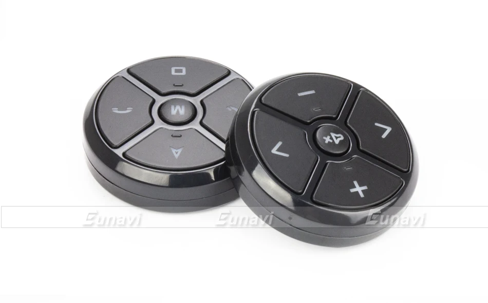 Eunavi Универсальный Автомобильный управление рулевым колесом 4Key музыка DVD gps навигации рулевого колеса автомобиля радио кнопки