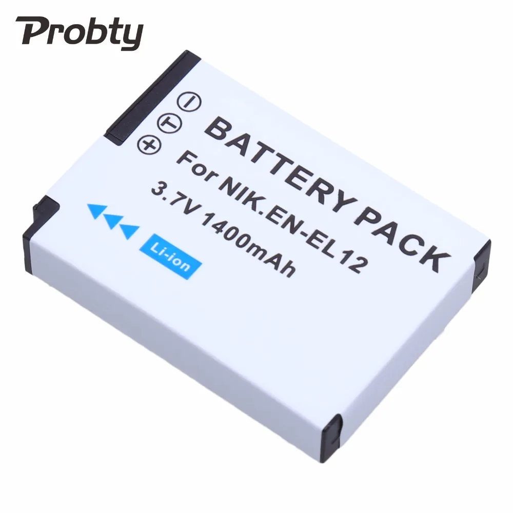 EN EL12 1400mAh Battery for Nikon CoolPix S8000 S610 S620 S70 S9100 S9050 S1100