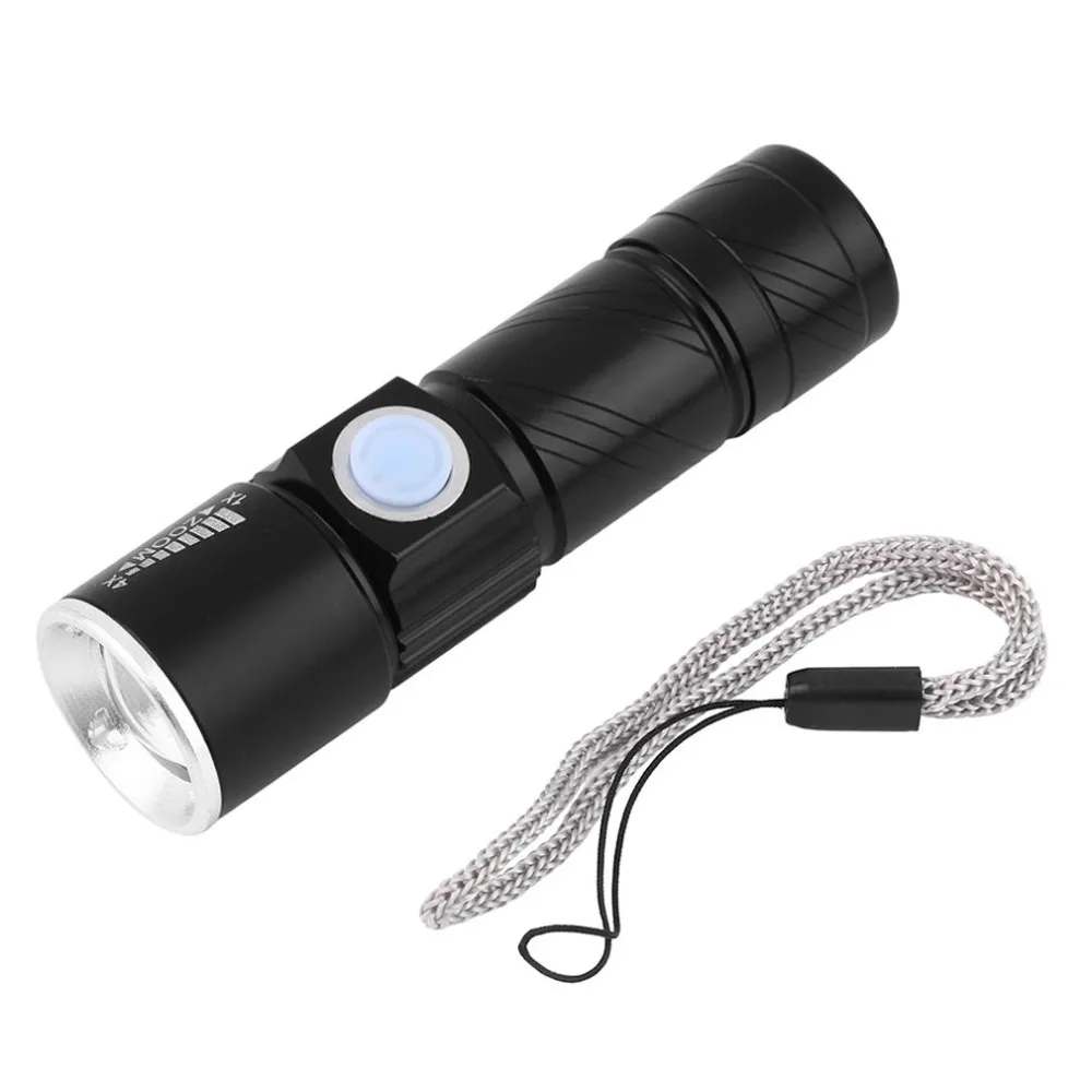 

2000LM Super Bright Q5 LED Tactical Rechargeable Waterproof USB Flashlight Torch Zoom Adjustable Brand New Wholesale Worldwide