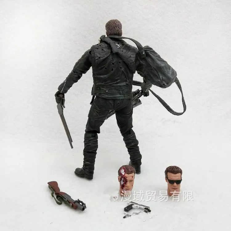 NECA Terminator 2: Судный день T-800 Арнольд Шварценеггер ПВХ фигурка Коллекционная модель игрушки " 18 см KB0349