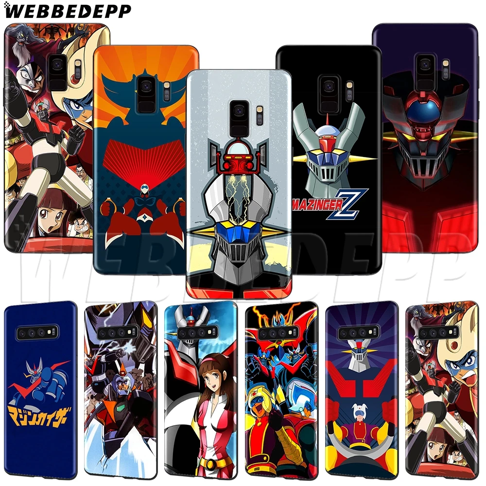 

WEBBEDEPP Mazinger Z TPU Soft Case for Samsung Galaxy Note 8 9 S6 S7 S8 S9 S10 S10e Edge Plus