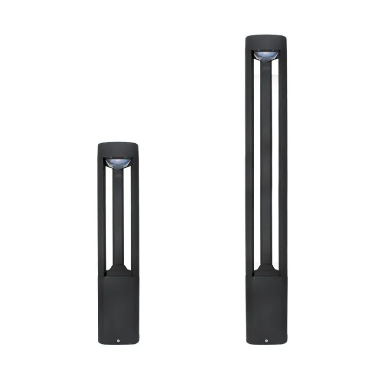 LED بولارد أضواء الحديقة حديقة وقوف السيارات ساحة المشهد الإضاءة في الهواء الطلق الألومنيوم led الطريق مسار الزخرفية الإضاءة مصباح حديقة-في مصابيح LED في الحديقة من مصابيح وإضاءات على