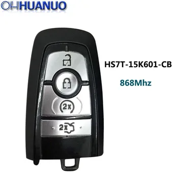 

OEM keyless-go 4 Button Smart Card New For Ford 868 mhz FSK HS7T-15K601-CB HITAG PRO A2C93142400
