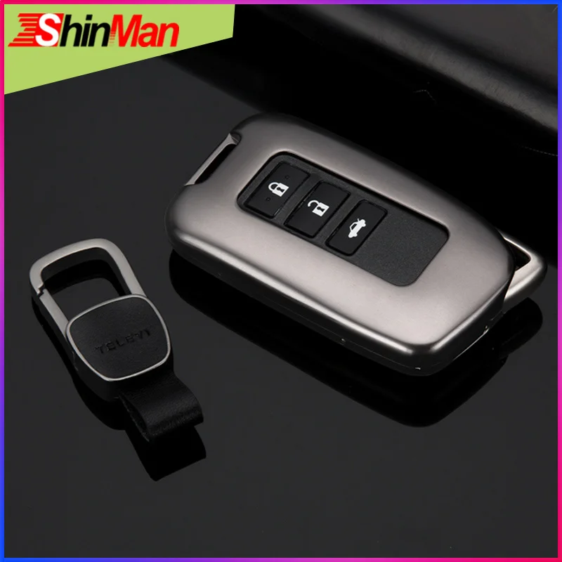 ShinMan алюминиевый сплав чехол для ключа автомобиля для Lexus RX GS ES NX RX270 ES250 NX200t E200 CT200h GS IS NS 2 3 кнопки