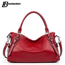 Bostanten nueva real señoras del cuero genuino bolsas de mensajero bolsos de marca de lujo mujeres bolsas de diseñador hombro femenino bolsas sac