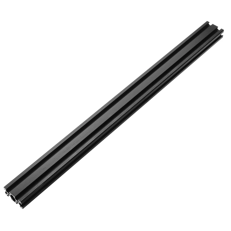 

1pc HL2040 500mm Length 2040 T-Slot Black Aluminum Profiles Extrusion Frame For CNC 3D Printer Furniture Plasma Stands