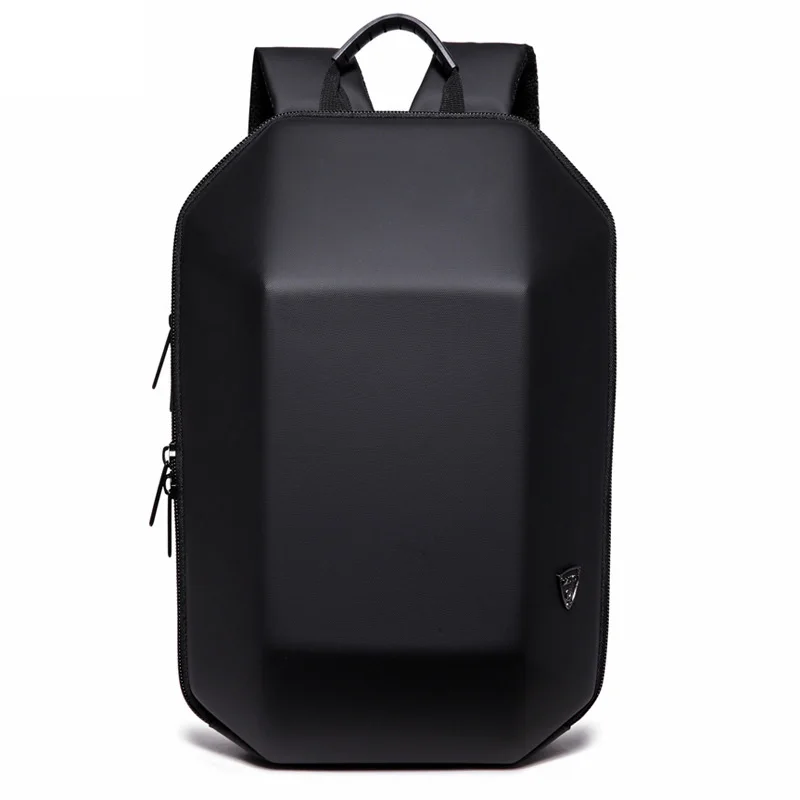 Рюкзак с защитой от кражи, рюкзак с жесткой оболочкой, мужская дорожная сумка, черный, креативный, инопланетный, Повседневный, для ноутбука, Подростковый, школьный, для мальчика, водонепроницаемый