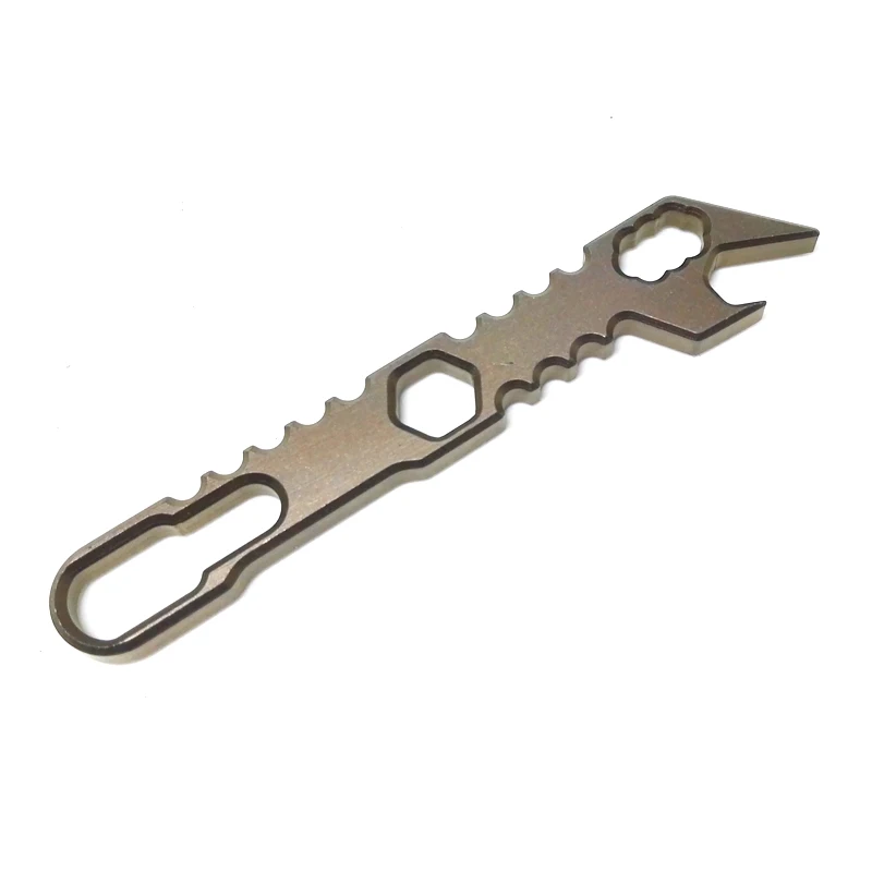 Punho e abridor de Garrafas e multi função Ultra leve de Liga de Titânio Chave de Fenda H871 Ferramentas Chave e super Duro Tc4 Edc Pequeno Demais 9 High Quality Esporte e Lazer