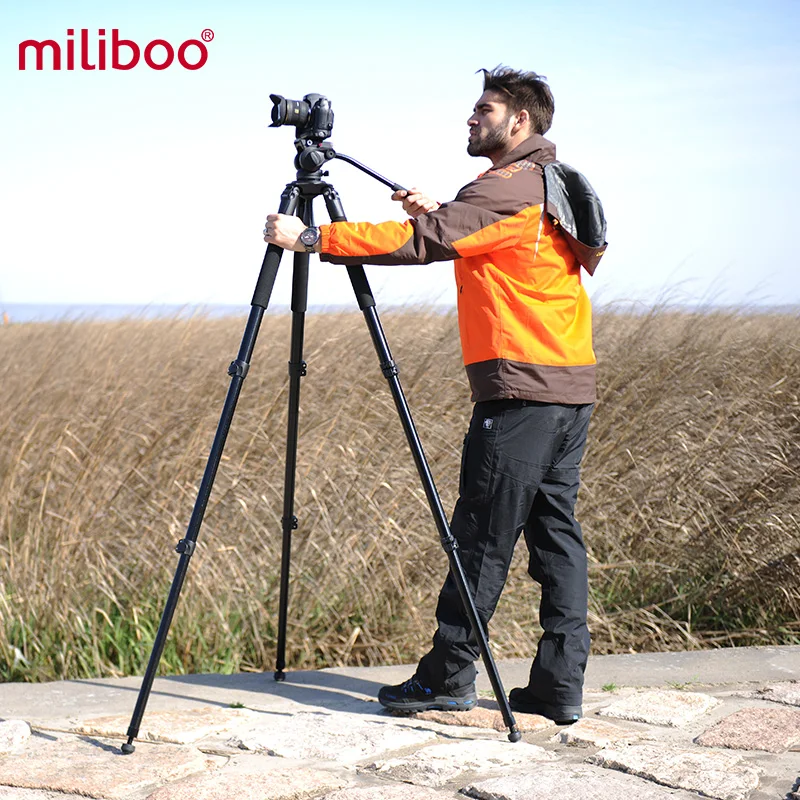Профессиональный видео штатив miliboo MTT701|professional camera tripod|camera tripodtripod aluminum |