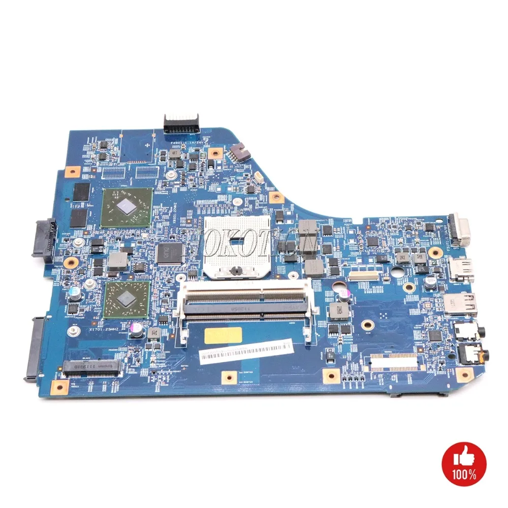NOKOTION MB. RUP01.001 MBRUP01001 اللوحة لابتوب أيسر أسباير 5560 5560 جرام الرئيسية مجلس 512 ميجابايت الفيديو بطاقة اختبار كامل