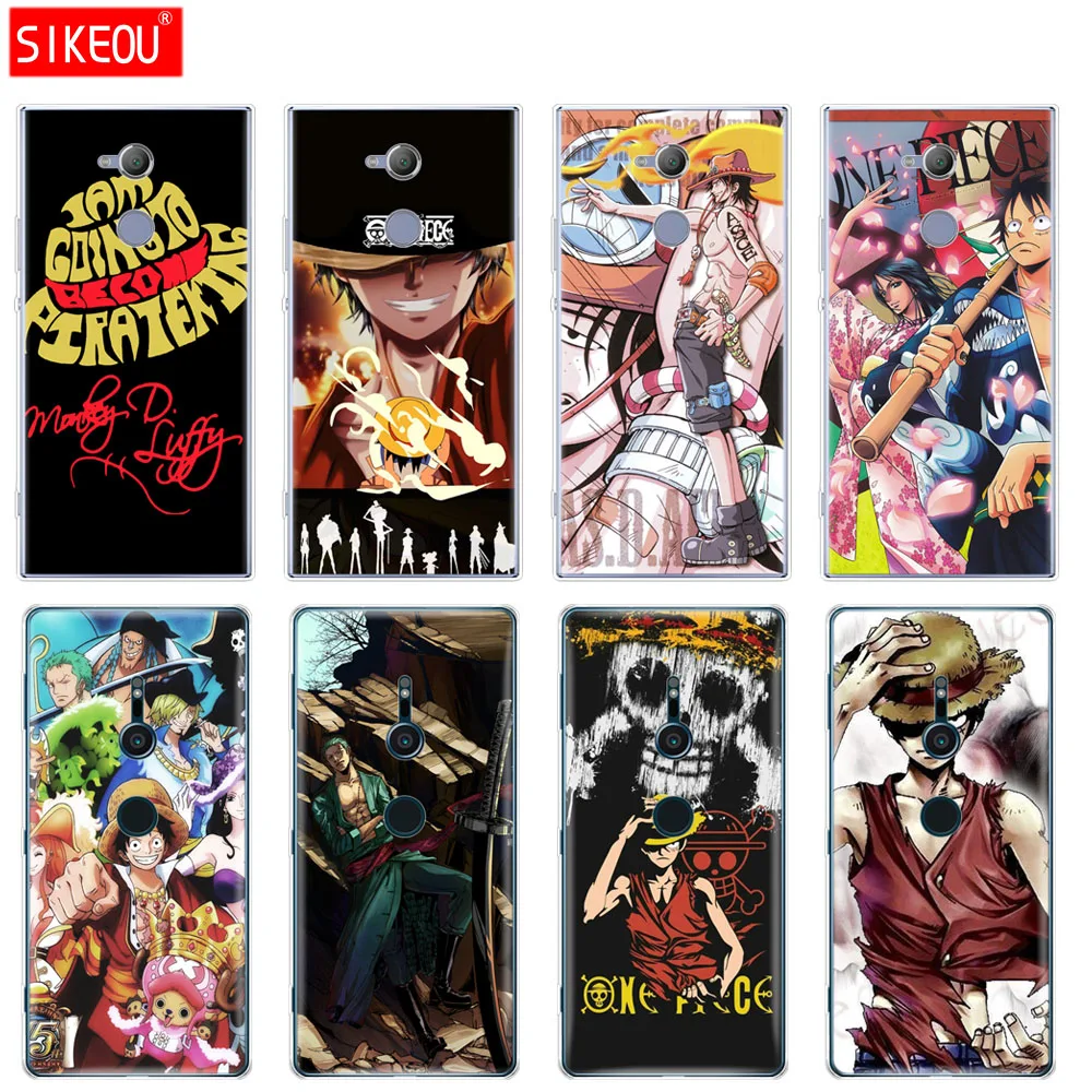 Силиконовый чехол для телефона sony xperia XA1 XA2 ULTRA PLUS L1 L2 XZ1 XZ2 compact XZ PREMIUM One Piece Luffy Zoro chepe