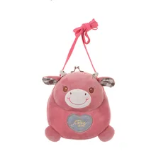 1PC Kawaii Storage Bags Cartoon Wallet Purse Pet holiday gift plush toys Pet Dog Cat a pocket calculator For Kids Children Gifts