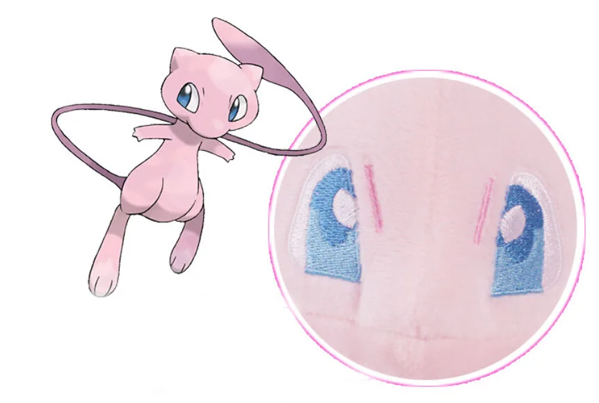 13 см аниме милый центр Mewtwo мягкая плюшевая кукла подарок на день рождения для детей