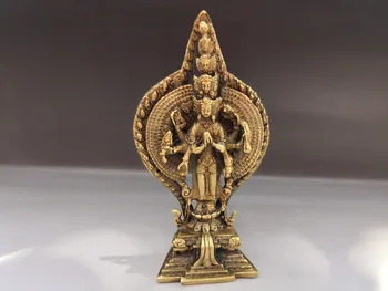 

China Old Tibet Tibetan Buddhism statue Thousand-hand Bodhisattva Copper statue
